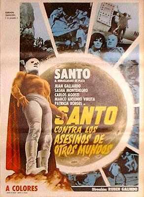 Santo Contra los Asesinos de Otros Mundos (1973) poster